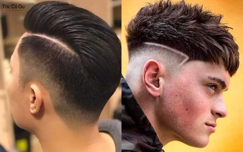 Modern quiff kết hợp undercut cá tính và mạnh mẽ