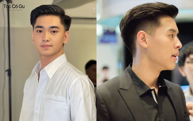 Kiểu tóc skin Fade kết hợp Graduated Layers