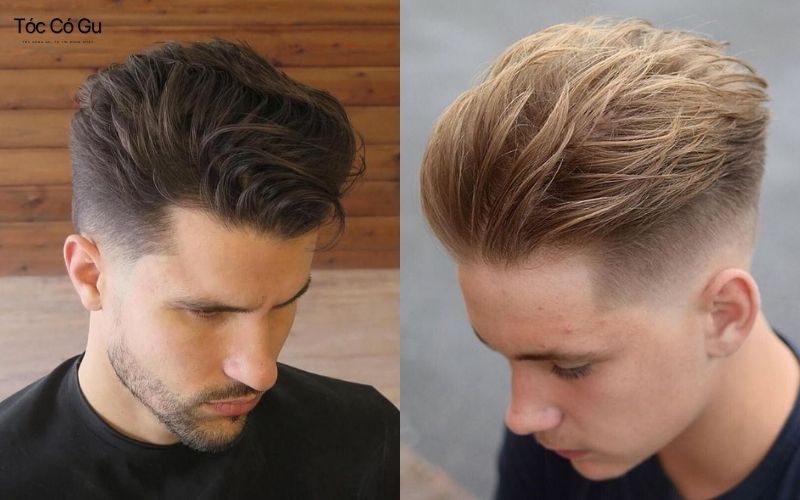 kiểu tóc sport pompadour