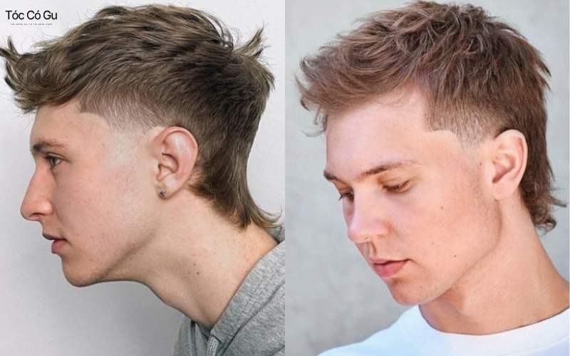 Kiểu tóc quiff mullet cho anh chàng năng động