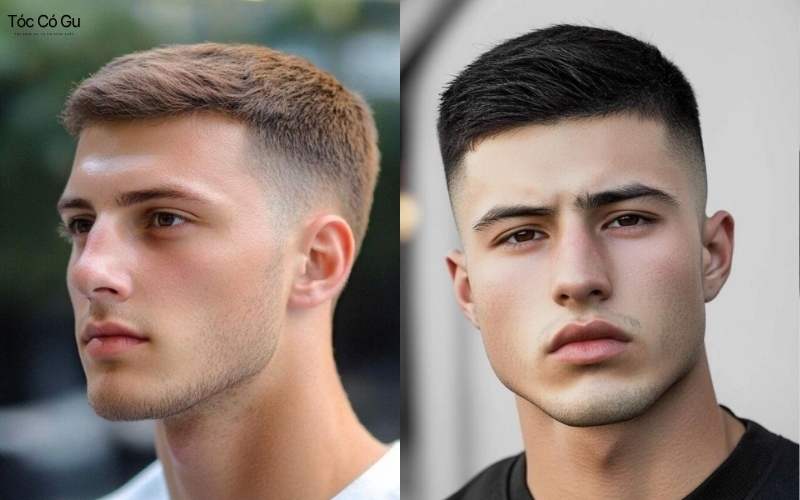 Dáng tóc sport quiff ngắn mát mẻ