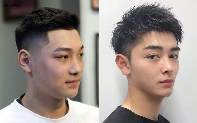 Tóc sport quiff không vuốt tự nhiên
