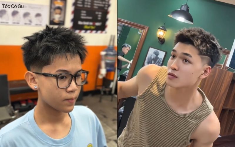 Textured Crop tạo đường line​ cá tính