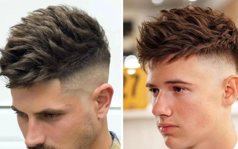 Kiểu Crop rối ở đỉnh đầu