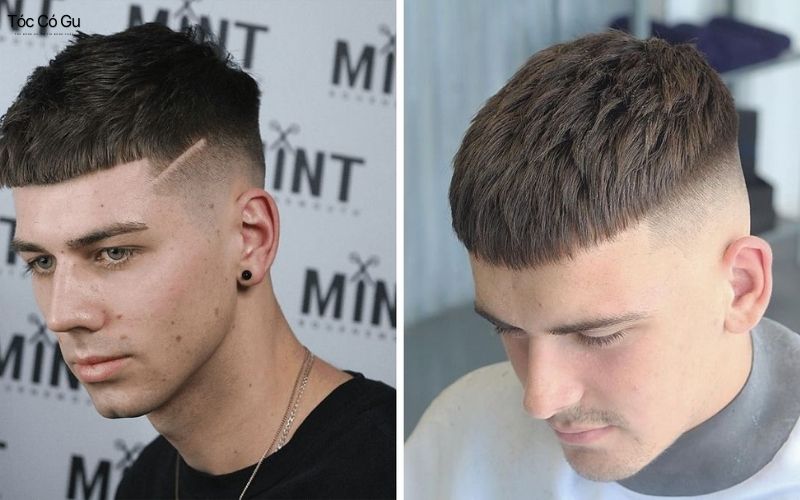 Kiểu tóc Crop ngắn fade