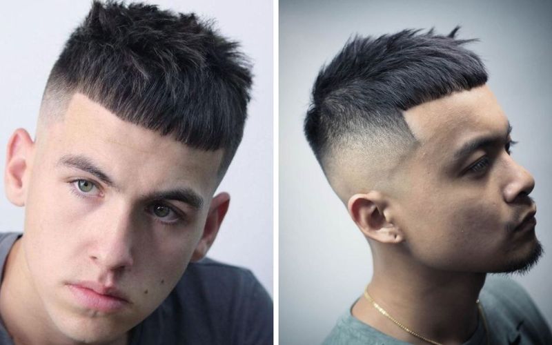 Kiểu tóc Choppy Crop