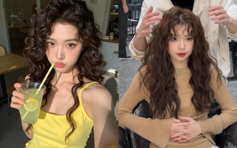 Những dáng mặt hợp để tóc hippie