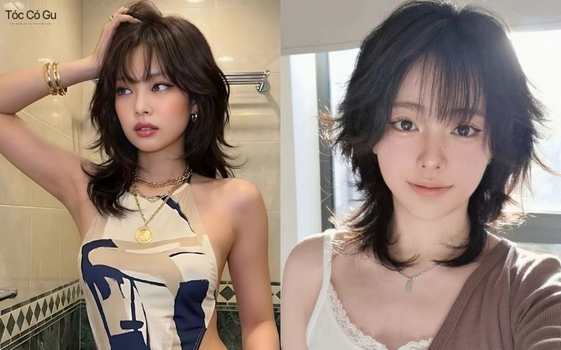 15+ kiểu tóc ngang vai đẹp hack tuổi, trẻ trung, hot nhất 2026 Tóc ngang vai shaggy cho cô nàng bụi bặm