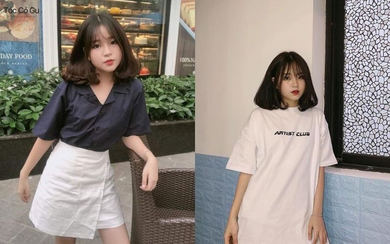 15+ kiểu tóc ngang vai đẹp hack tuổi, trẻ trung, hot nhất 2026 Tóc ngắn nữ ngang vai uốn cụp thanh lịch