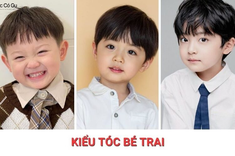 kiểu tóc bé trai