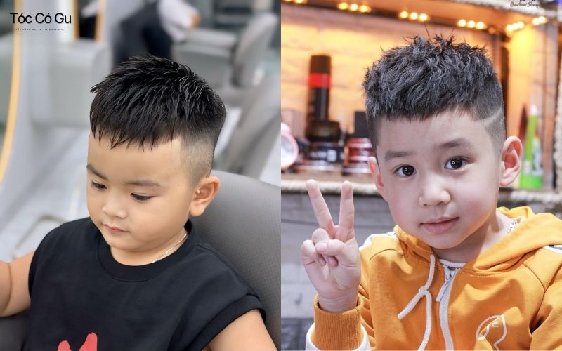 Kiểu tóc Mohican cho bé nam