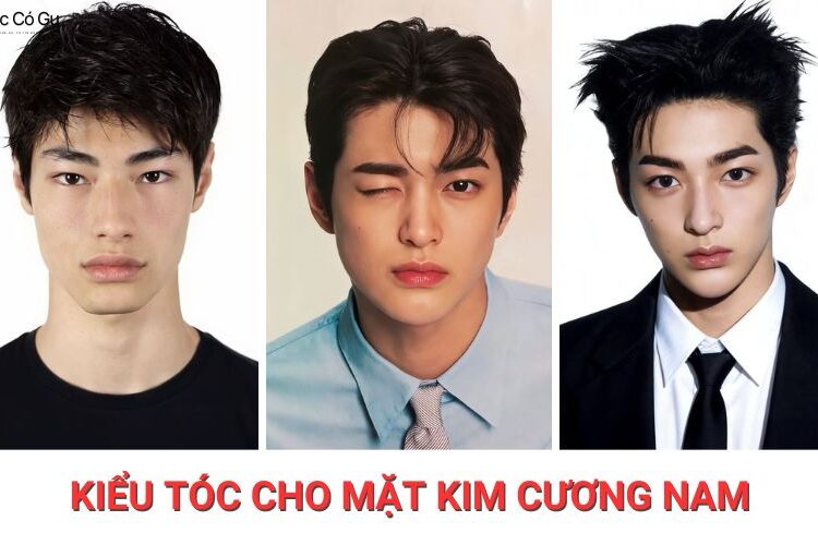 Kiểu tóc cho mặt kim cương nam