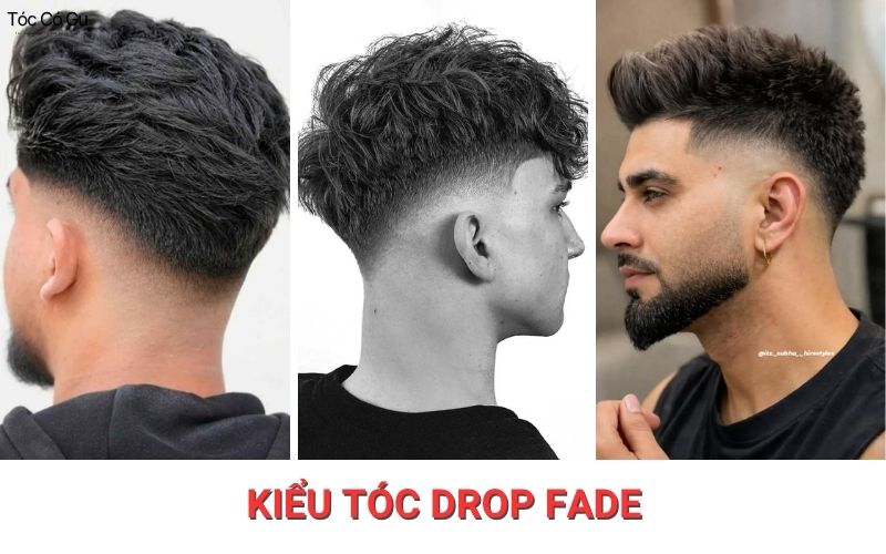Drop Fade: Kiểu tóc nam hiện đại, phù hợp mọi khuôn mặt
