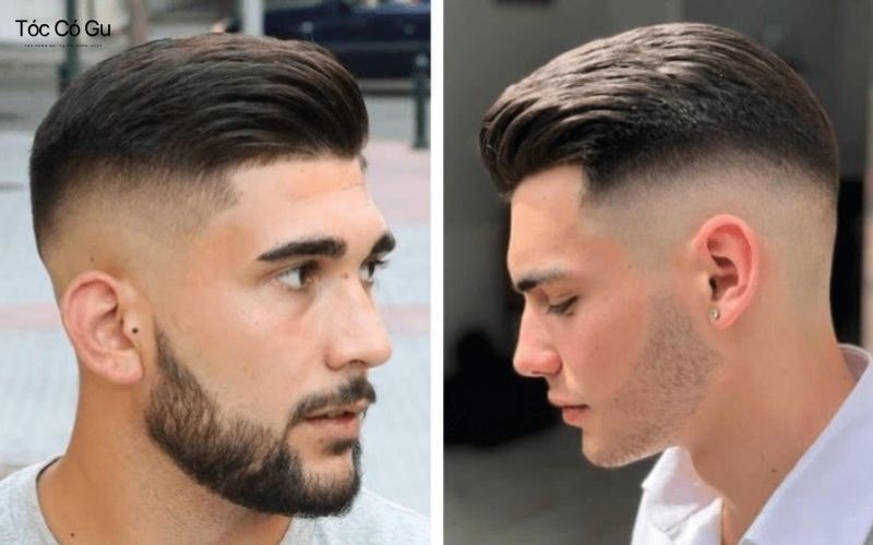 Taper Cut gọn gàng giúp nam mặt trái tim thêm sáng gương mặt