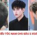 kiểu tóc nam cho đầu 2 xoáy​
