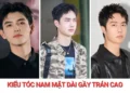 kiểu tóc nam mặt dài gầy trán cao đẹp