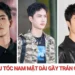 kiểu tóc nam mặt dài gầy trán cao đẹp