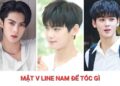 Mặt v-line nam để tóc gì