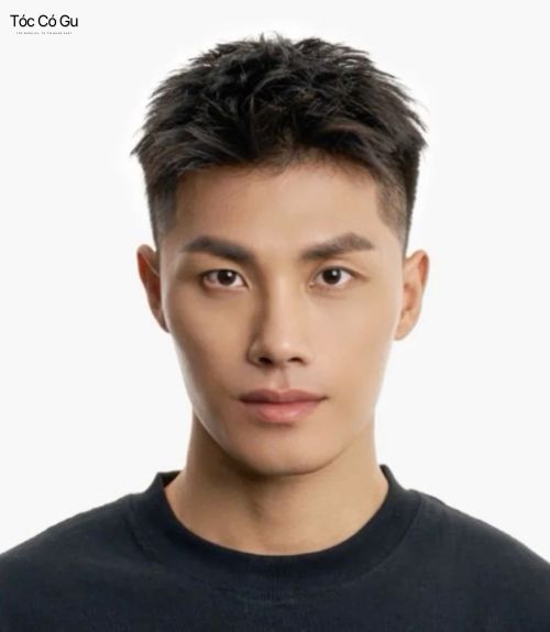 Kiểu tóc Short Quiff cho chàng mặt Vline
