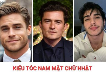 kiểu tóc cho nam mặt chữ nhật