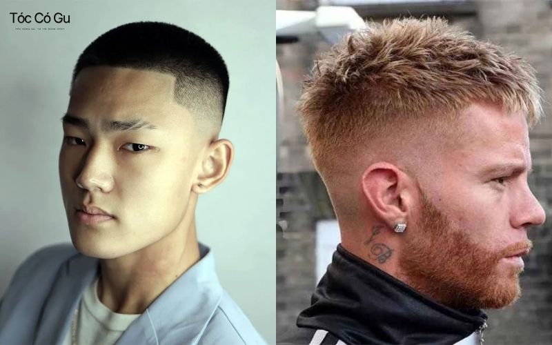 Nam mặt tam giác ngược nên tránh kiểu tóc nào?