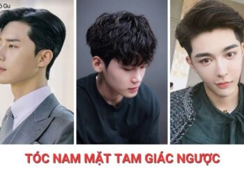 Nam mặt tam giác ngược để tóc gì? 8+ kiểu đẹp, cân đối gương mặt
