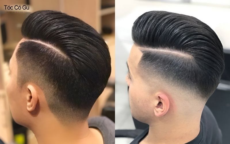 Tóc layer undercut nam mặt tròn