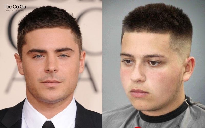 12+ kiểu tóc nam ngắn mặt tròn đẹp, nam tính, hot trend hiện nay Kiểu tóc crew cut cho nam mặt tròn