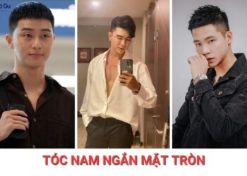 12+ kiểu tóc nam ngắn mặt tròn đẹp, nam tính, hot trend hiện nay