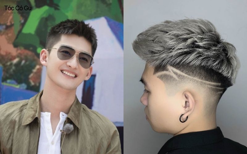 12+ kiểu tóc nam ngắn mặt tròn đẹp, nam tính, hot trend hiện nay Kiểu tóc Short quiff cho nam mặt tròn