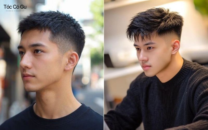Short Quiff giúp gương mặt cân đối hơn