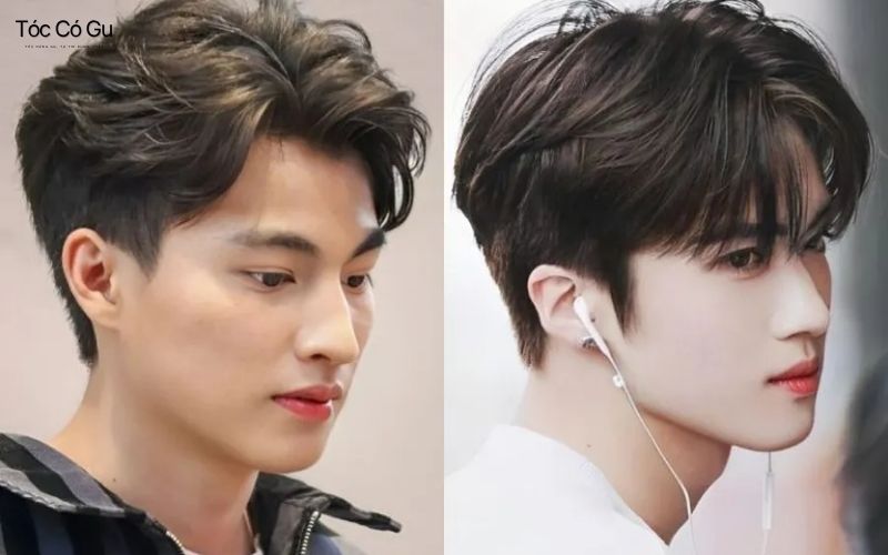 Side Part lịch lãm dành cho nam trán cao