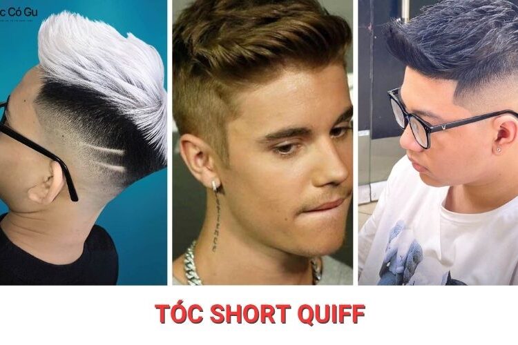 tóc short quiff