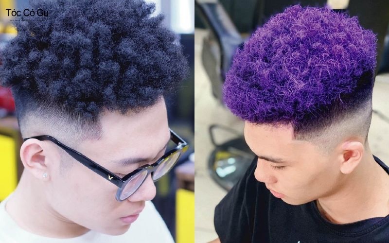 5 kiểu tóc xoăn cho nam mặt tròn đẹp cực chất, không lo mặt to Tóc uốn nam mặt tròn Premlock cá tính