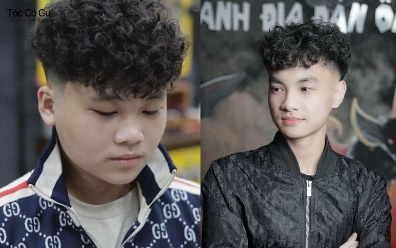 5 kiểu tóc xoăn cho nam mặt tròn đẹp cực chất, không lo mặt to Tóc xoăn cho nam mặt tròn curly giúp tạo độ bồng tự nhiên