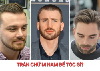 Trán chữ M nam để tóc gì? Top 10 kiểu tóc đẹp giúp che hói hiệu quả Trán chữ M nam để tóc gì đẹp?