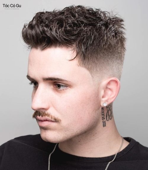 8+ kiểu tóc Undercut Quiff nam tính, lịch lãm, cuốn hút nhất Textured Quiff Undercut trẻ trung