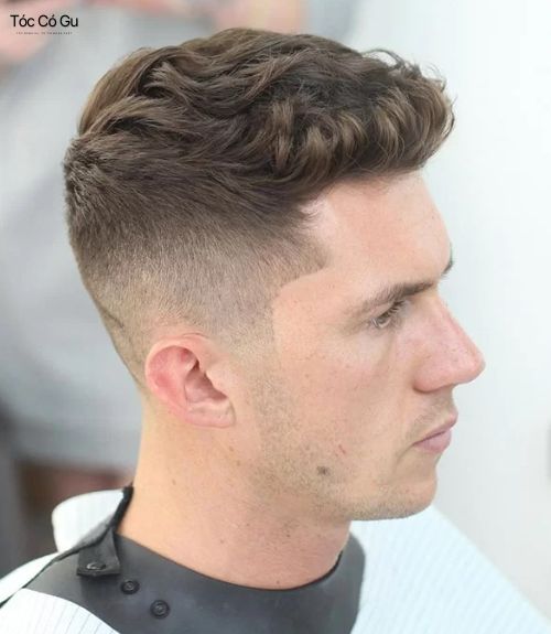 8+ kiểu tóc Undercut Quiff nam tính, lịch lãm, cuốn hút nhất Undercut Quiff Wavy uốn nhẹ tự nhiên