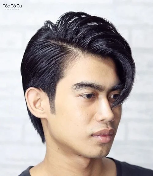 10+ kiểu tóc Comb Over chải ngôi lệch chuẩn quý ông thành đạt Long Comb Over (Mái dài lãng tử)