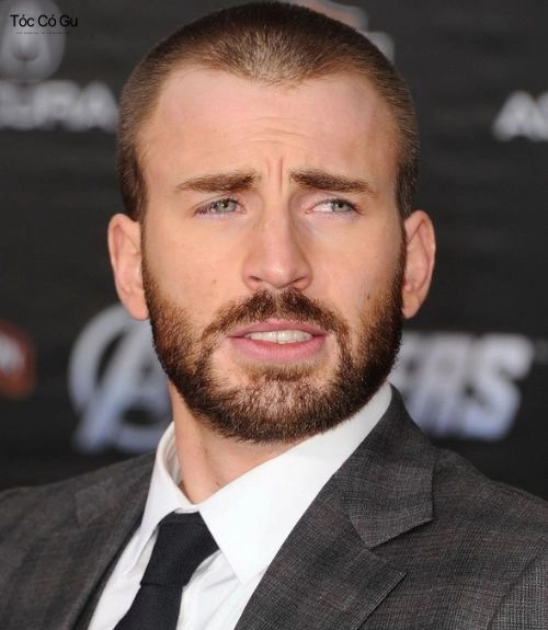 kiểu tóc chú rể Buzz Cut