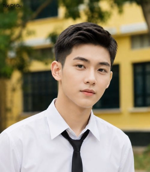 Top 10+ kiểu tóc chụp kỷ yếu nam đẹp bảnh bao, soái ca và ăn ảnh Kiểu tóc Ivy League nam mát mẻ, hiện đại, xu hướng tóc kỷ yếu nam
