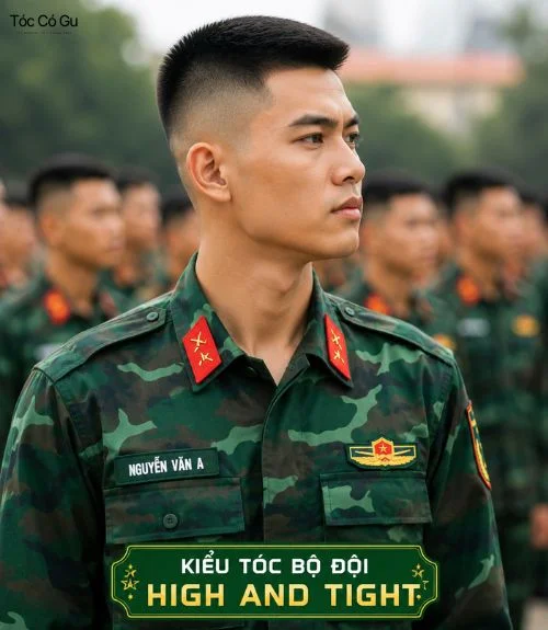 Kiểu tóc bộ đội High and Tight