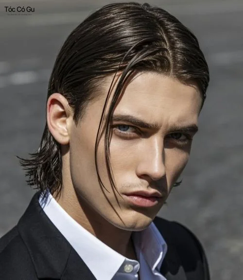 Tóc Wet Look là gì? Bí quyết tạo kiểu tóc ướt thời thượng Tóc Wet Look nam dài