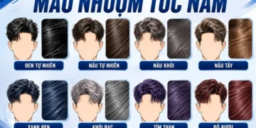 màu nhuộm tóc nam