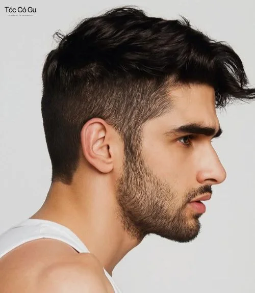 Messy Hair: Phong cách tóc rối tự nhiên, phóng khoáng, cuốn hút Textured Messy nổi bật với kết cấu tóc nhiều lớp