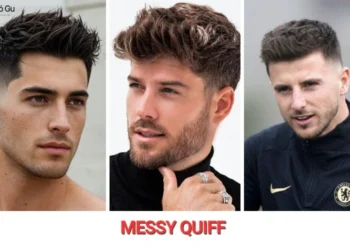 kiểu tóc Messy Quiff