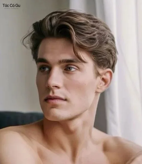 Kiểu tóc Messy Quiff Classic 