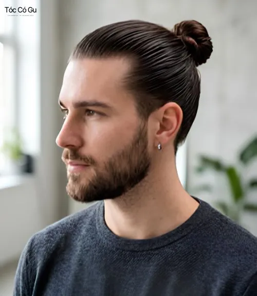 10+ Kiểu tóc Slick Back vuốt ngược đẹp chuẩn quý ông hiện đại tóc slick back búi tròn bun nhỏ sau đầu