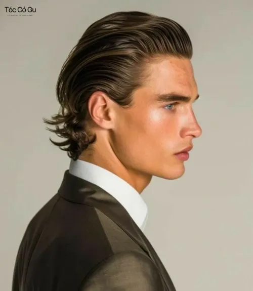 10+ Kiểu tóc Slick Back vuốt ngược đẹp chuẩn quý ông hiện đại tóc nuôi dài và vuốt ngược slick back nam tính