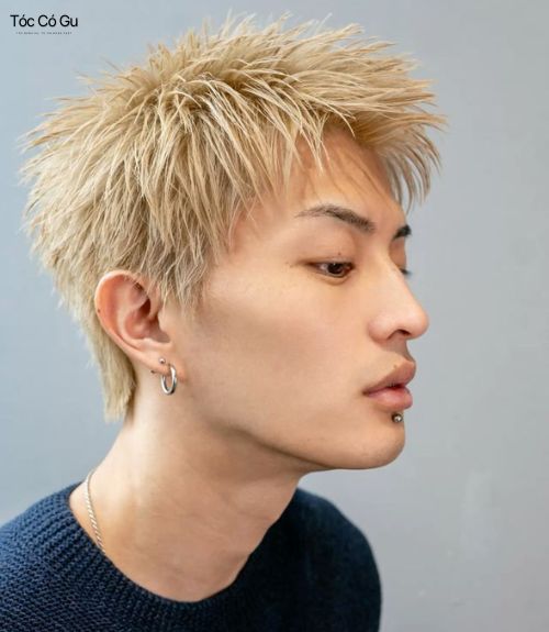 15+ kiểu tóc Spiky nam đẹp, cá tính và dẫn đầu xu hướng Kiểu tóc Spiky nhuộm